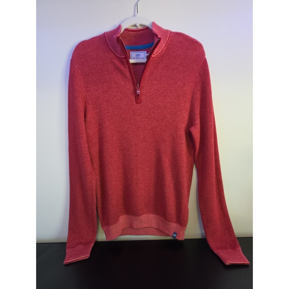 Southern Tide 1/4 Zip Bailer Textured Knit Boys XL  Pullover Sweater NWT